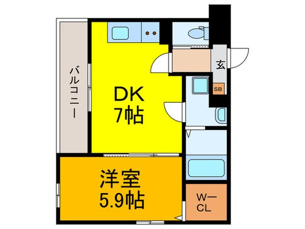 KTIレジデンス八尾の物件間取画像